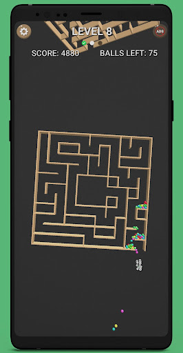 Roll Maze Balls -3D Relaxing Maze Escape Free Game
