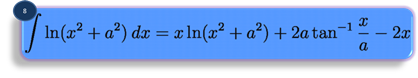 integration formula