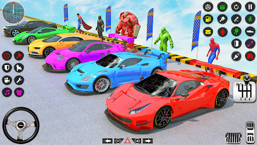 Screenshot Crazy Car Stunts GT Ramp Games