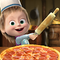 Icon Masha and the Bear Pizza Maker