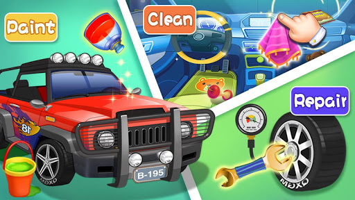 ??️Car Beauty Salon - Wash, Clean & Repair Game androidhappy screenshots 1