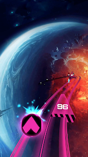 Infinity Run: Rush Balls On Rhythm Roller Coaster Screenshot