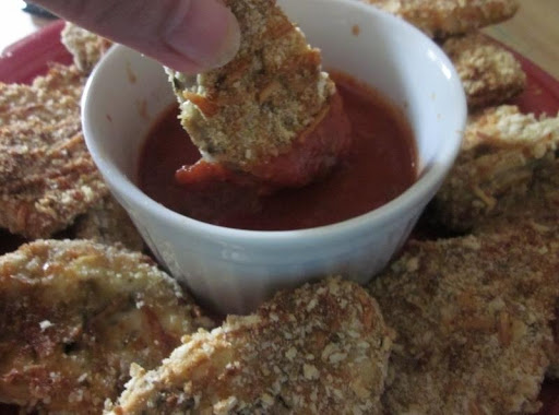 SA great appetizer or side dish.  It is very good alone, but the Marinara Sauce sets it off.