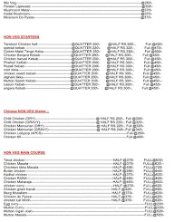 Parantha Factory menu 3