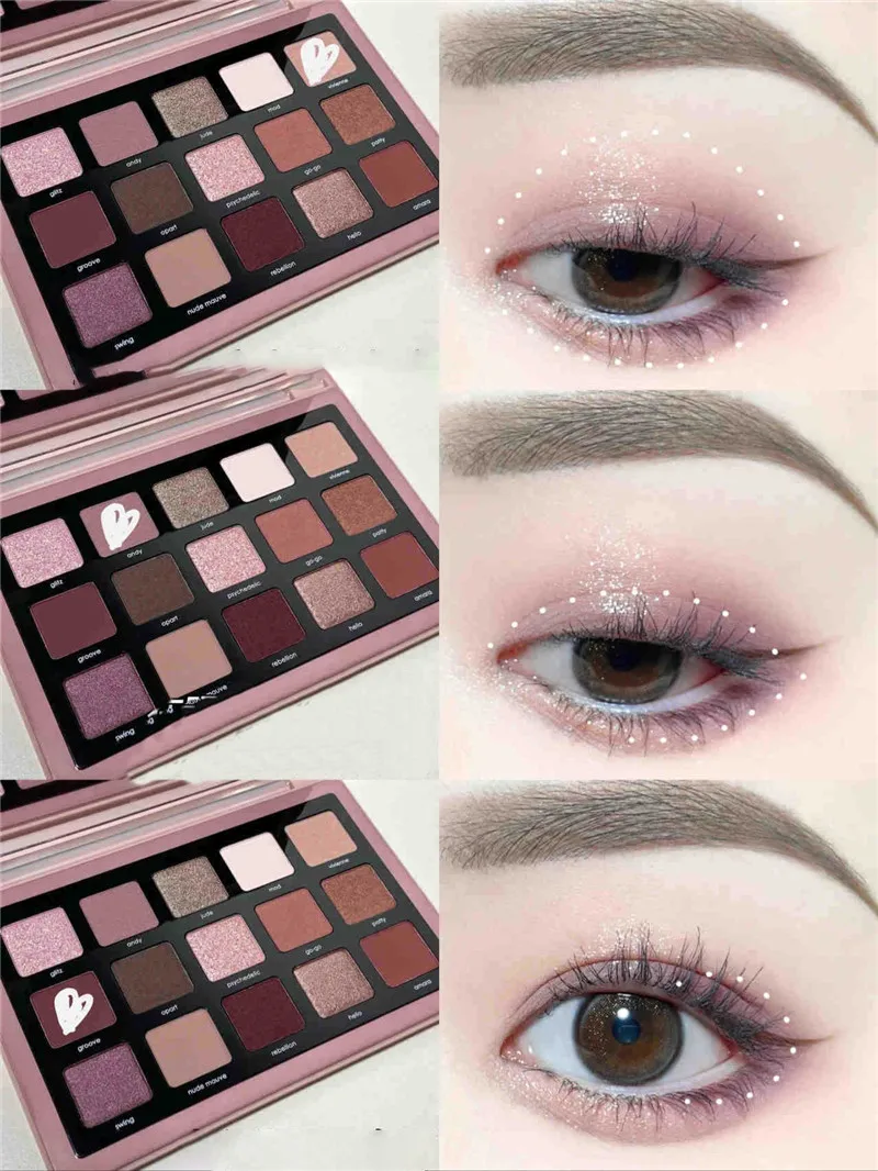 Title 8, Paleta de sombras Cement Rose Retro Earth, con ...