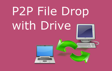 P2P File Drop with Drive, Dropbox small promo image