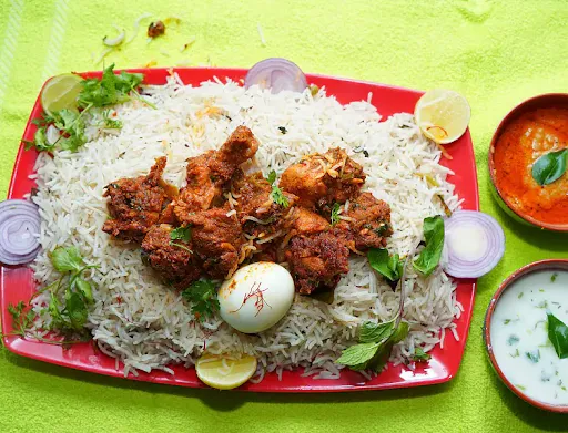 Chicken Fry Piece Pulav [Family Pack]