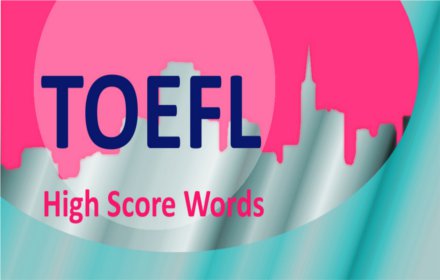 TOEFL High Score Words small promo image