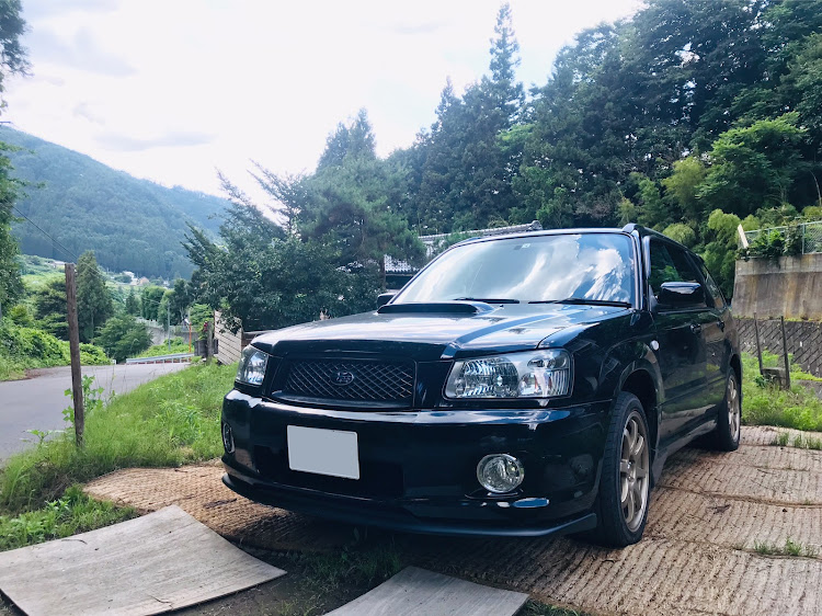 フォレスターのフォレスター・フォレスターSG5・スバル・長野県・フロントリップスポイラーに関するカスタム事例の投稿画像1枚目