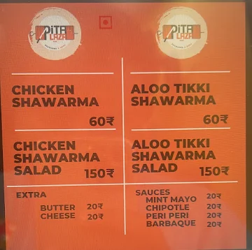 Pita Plaza menu 