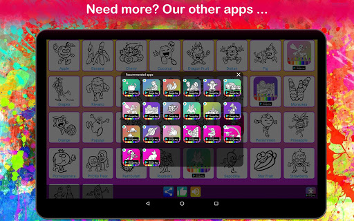 ﻿Unicorn Coloring Pages Game for kids glitter