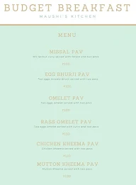 Maushi's Kitchen menu 5