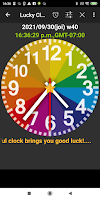 Rainbow Clock Screenshot