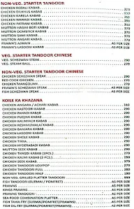 Vatika Garden Resto Bar menu 1