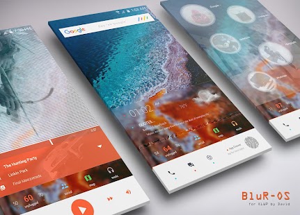 How to download BluR-OS for KLWP 2.0 mod apk for android