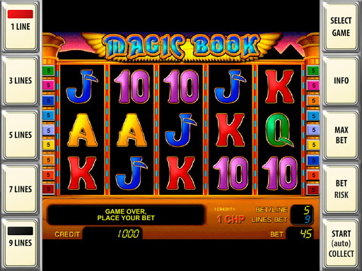 Casino Magic Book Slots Machines