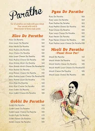 Jassi De Parathe menu 4