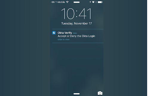 Okta Verify Auto Send