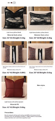 Title 1, Color Matching Tassel Home Couch Pillow for com...