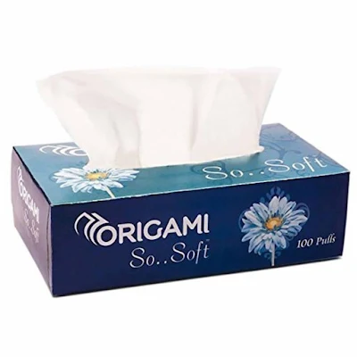 Origami Face Tissues Cm X Cm 100 Pulls