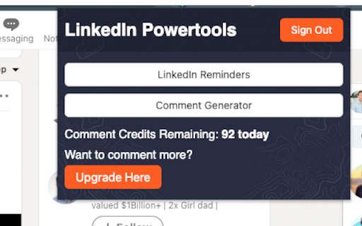 Linkedin Powertools