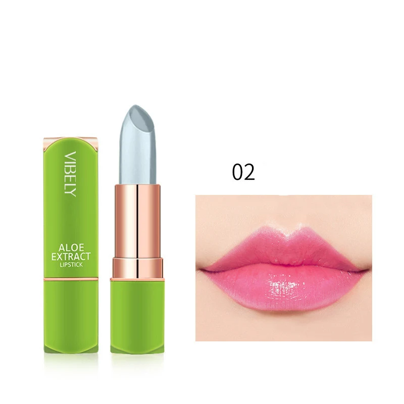 Vocht inbrengende jelly lippenstift met kleurverandering voor zachte, stralende lippen en een unieke, gepersonaliseerde kleur.