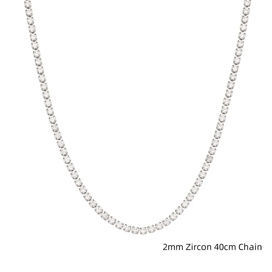 S925 Sterling Zilver Achthoekige Witgoud Kleur Slangenbeen Ketting – Een Stijlvolle Ketting voor Elke Gelegenheid.