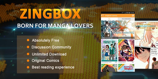 ZingBox Manga int'l edition