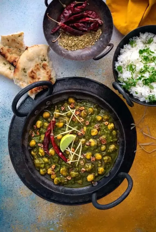 Corn Palak Paneer