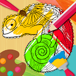 Cover Image of Download Coloring pages:Animals Mandala 1.0 APK