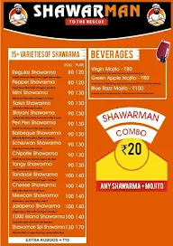 Shawarman menu 1