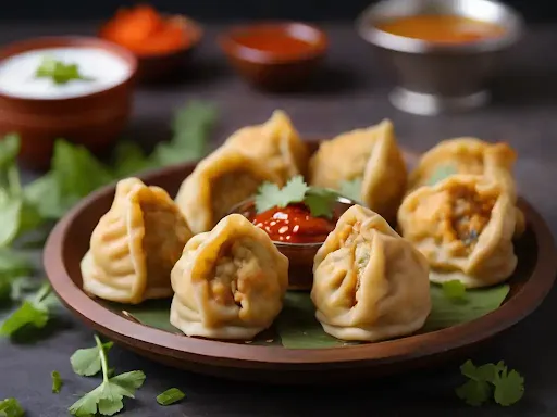 Chicken Fried Momos [8 Pieces]