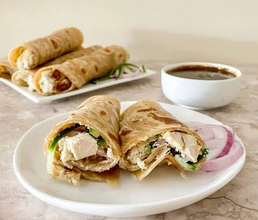 Veg Boti Tikka Roll