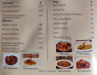 Sanju Baba Shop menu 2