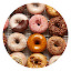 Donuts Popular Food HD New Tabs Themes