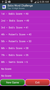 Lastest Bob's Word Challenge APK for PC
