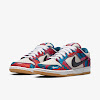 sb parra dunk low pro abstract art