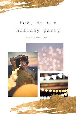 It's a Holiday Party - Postcard item