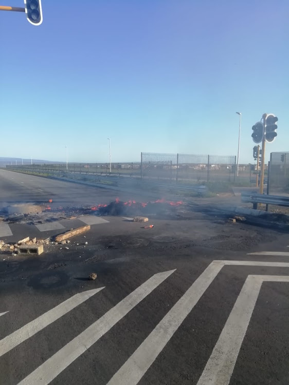 Several roads across the Bay are closed due to protest action.