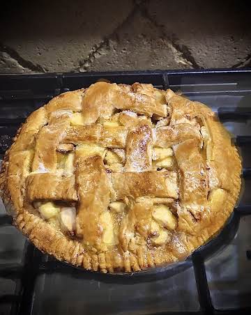 Southern Style Lattice Top Apple Pie