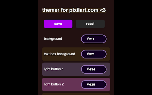 pixilart themer