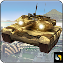 Icon Flying Tank Simulator 3D 2016