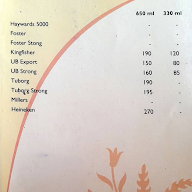 Swargaloka Bar And Restaurant menu 1