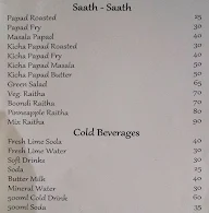 Samrat Family Restaurant menu 8