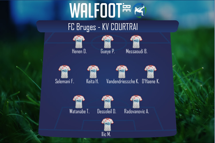 KV Courtrai (FC Bruges - KV Courtrai)