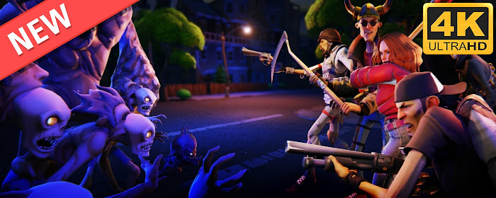 Fortnite Save the World HD Wallpapers Theme marquee promo image