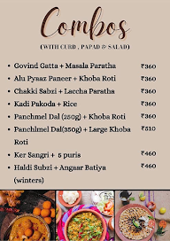 Dhora Flavours Of Rajasthan menu 2