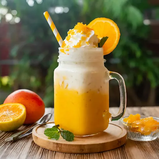 Mango Orange Shake [450 Ml, 1 Mason Jar]