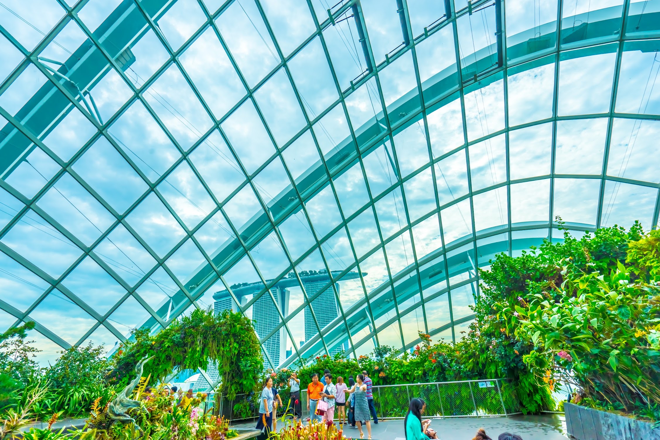 Gardens by the Bay Cloud Forest3