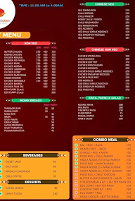 Chawla Chicken.com menu 1